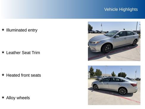 Used 2018 Toyota Avalon XLE FWD image 6