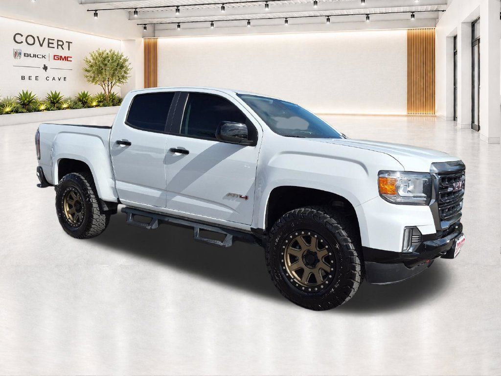 Used 2021 GMC Canyon AT4 w/ Driver Alert Package AWD/4WD 360° Tour