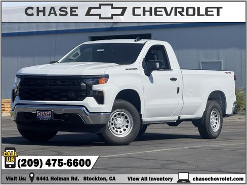 New 2026 Chevrolet Silverado 1500 W/T w/ WT Safety Package AWD/4WD image 1