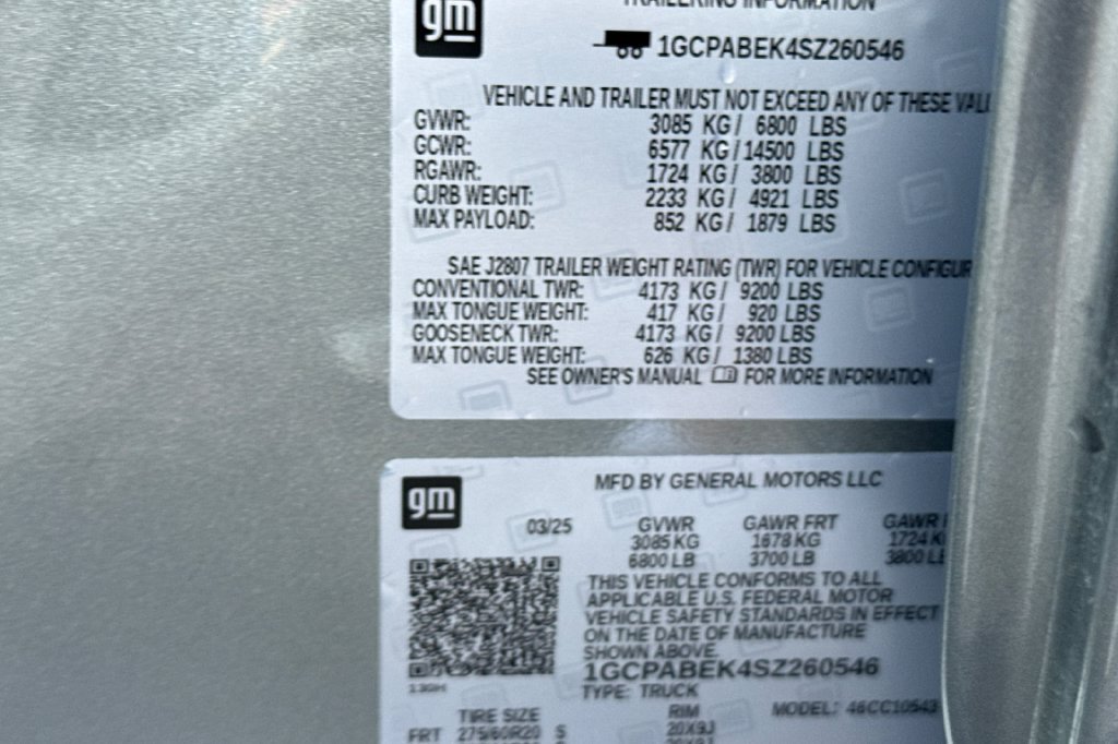 Used 2025 Chevrolet Silverado 1500 Custom RWD image 33