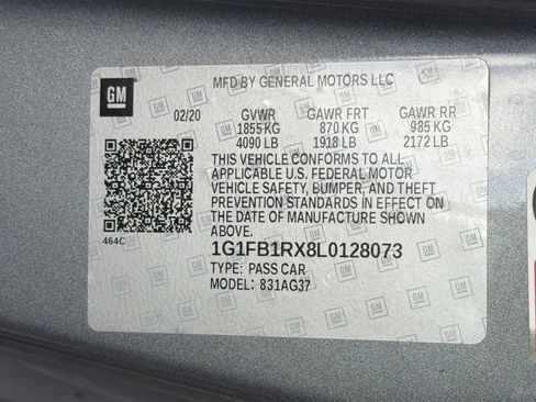 Used 2020 Chevrolet Camaro LT image 40