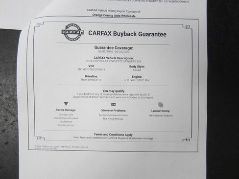 Used 2016 Chevrolet Corvette Stingray Coupe w/ 2LT Preferred Equipment Group RWD image 37