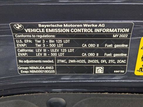Used 2022 BMW X6 M50i AWD/4WD image 20