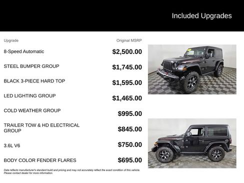 Used 2021 Jeep Wrangler Rubicon w/ Steel Bumper Group image 6