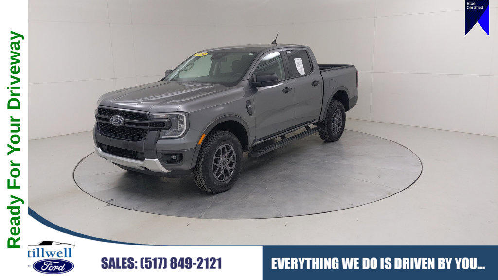 Certified 2024 Ford Ranger XLT w/ Advanced Towing Package AWD/4WD image 1