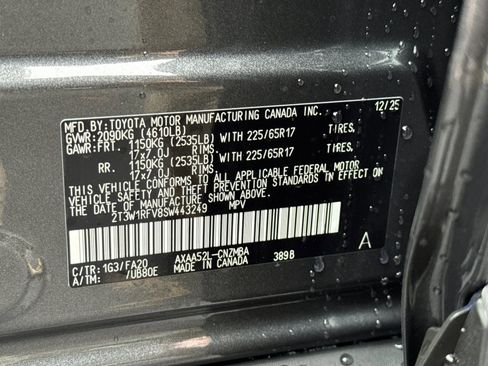 New 2025 Toyota RAV4 XLE image 34