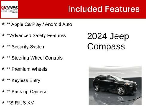 Used 2024 Jeep Compass Latitude AWD/4WD image 4