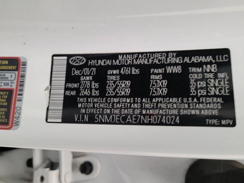Used 2022 Hyundai Tucson Limited AWD/4WD image 33