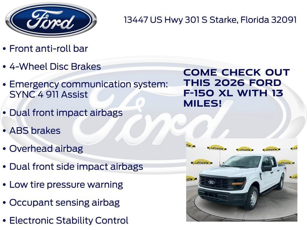 New 2026 Ford F150 XL AWD/4WD image 25