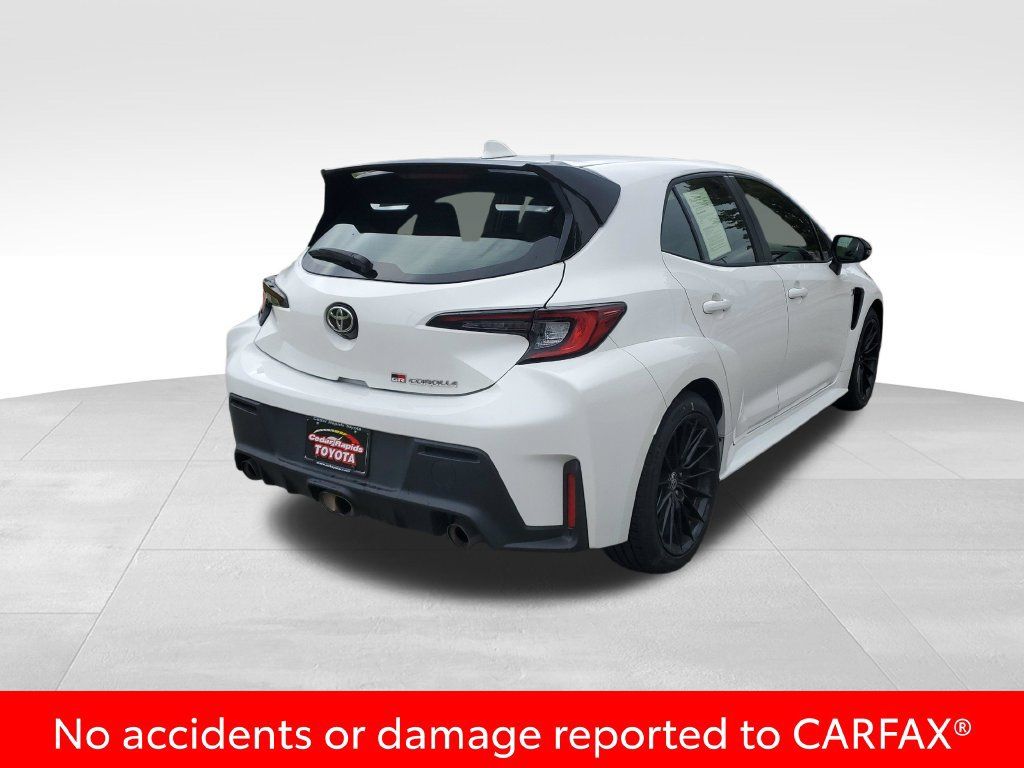 Certified 2023 Toyota Corolla GR w/ Performance Package AWD/4WD image 5