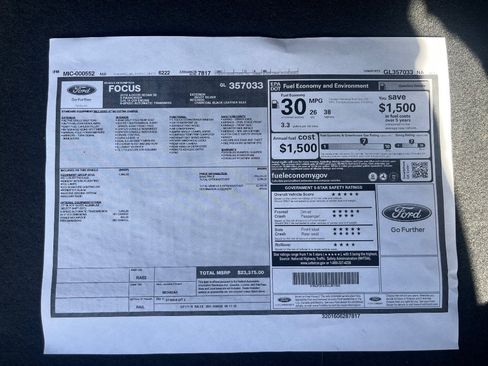 Used 2016 Ford Focus SE w/ Equipment Group 201A FWD image 35