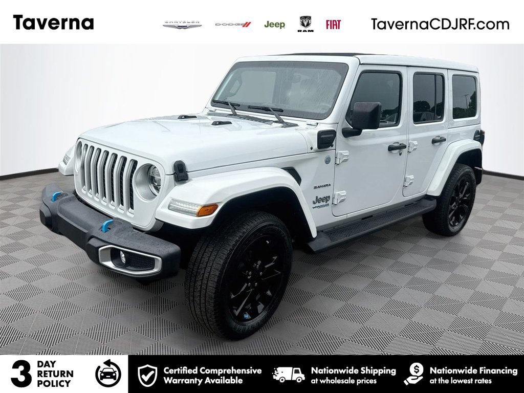 Used 2022 Jeep Wrangler Unlimited Sahara w/ Cold Weather Group AWD/4WD image 1