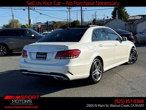 Used 2014 Mercedes-Benz E 550 4MATIC Sedan image 4