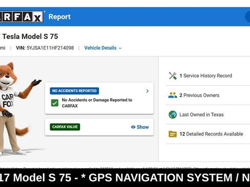 Used 2017 Tesla Model S 75 RWD image 9