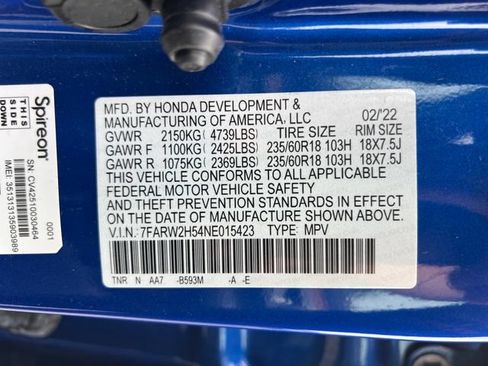 Used 2022 Honda CR-V EX image 17