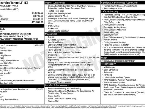 Used 2021 Chevrolet Tahoe LT RWD image 3