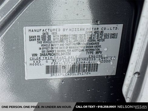 Certified 2025 Nissan Kicks SV w/ SV Premium Package image 31