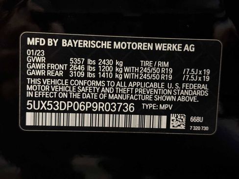 Certified 2023 BMW X3 xDrive30i w/ Convenience Package image 22
