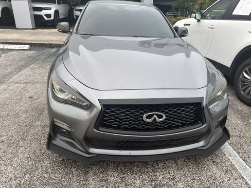 Used 2018 INFINITI Q50 Red Sport 400 w/ Cargo Package (L95) RWD image 23