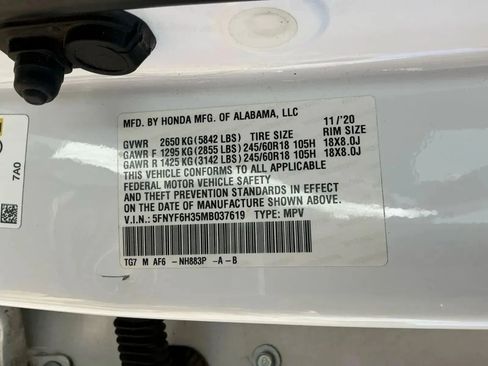 Used 2021 Honda Pilot EX image 36