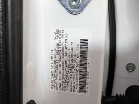 Used 2022 Honda Ridgeline RTL-E image 35