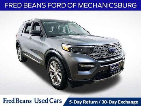 Certified 2023 Ford Explorer Limited w/ Equipment Group 301A image 1