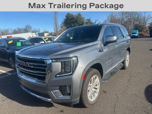 Certified 2022 GMC Yukon SLT w/ SLT Luxury Package image 3