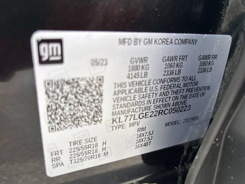 Used 2024 Chevrolet Trax RS w/ Driver Confidence Package FWD image 10