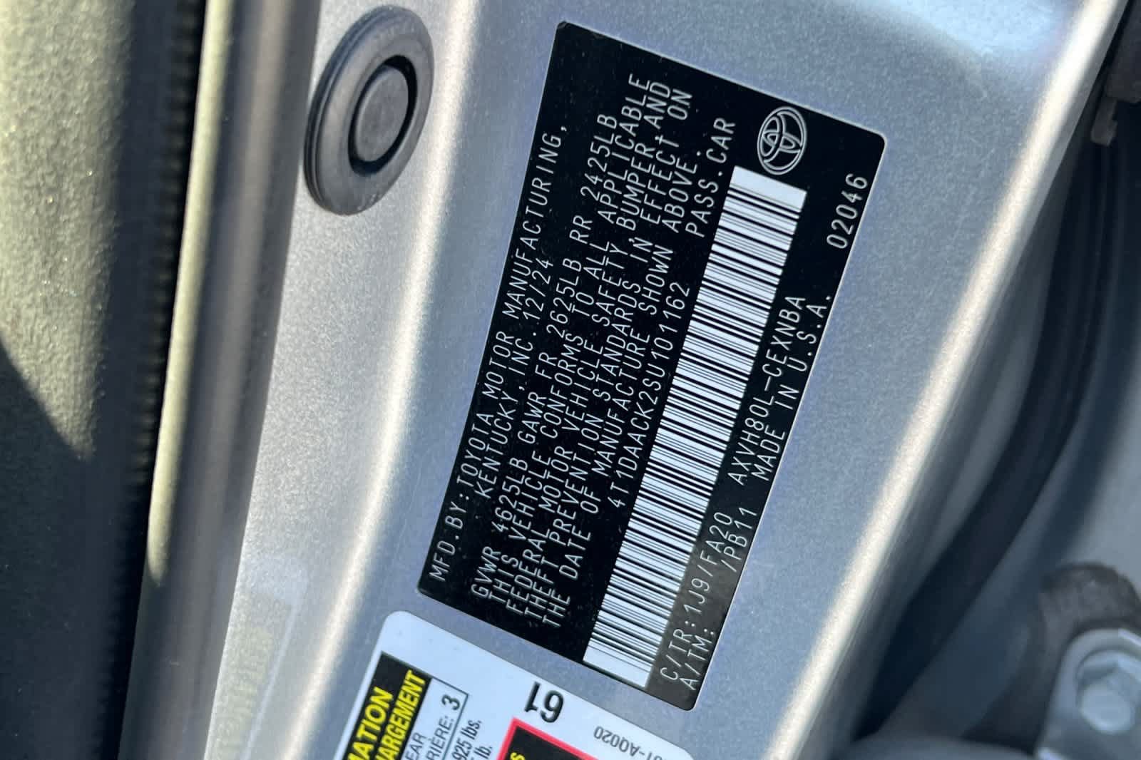 Used 2025 Toyota Camry LE FWD image 26