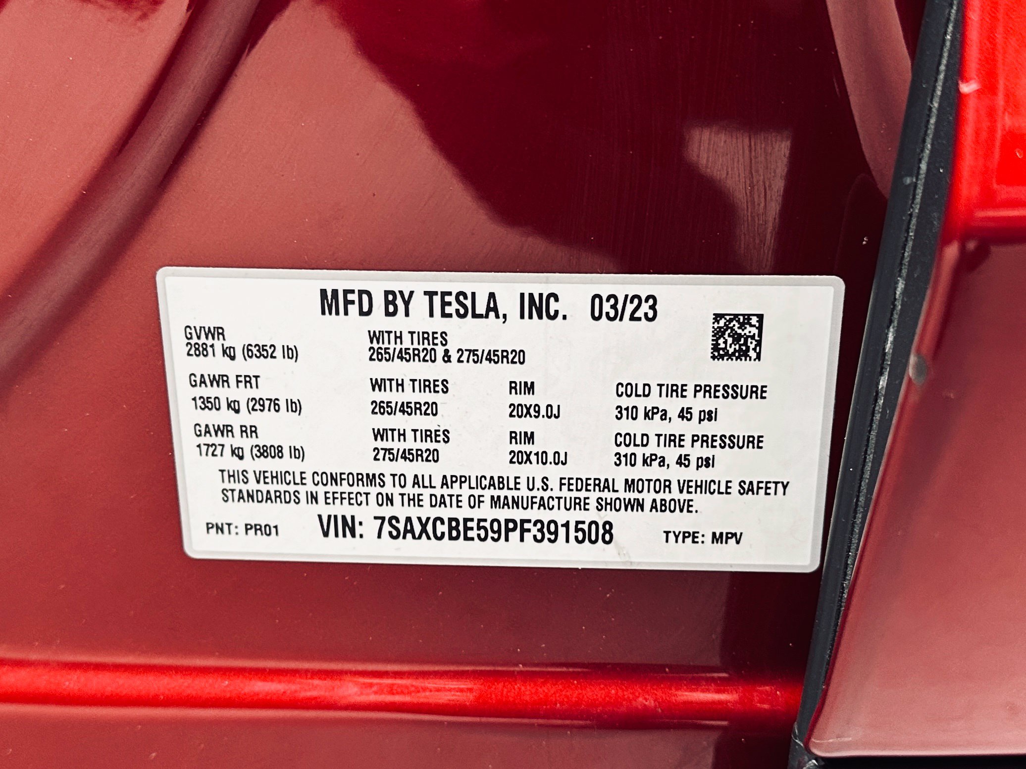 Used 2023 Tesla Model X AWD/4WD image 43