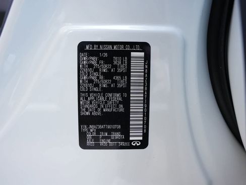 New 2026 INFINITI QX80 Luxe RWD image 27