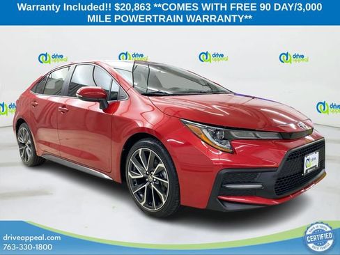 Used 2020 Toyota Corolla SE FWD image 1