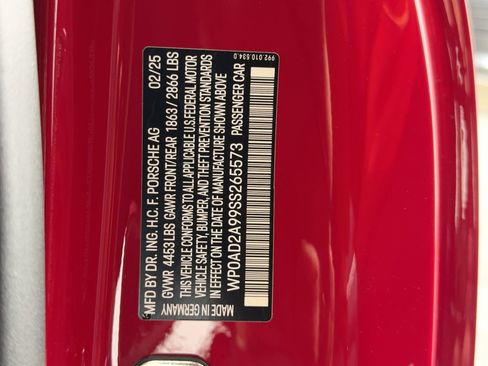 Certified 2025 Porsche 911 Turbo image 19