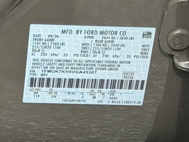 New 2027 Ford Explorer ST-Line w/ Premium Package RWD image 25