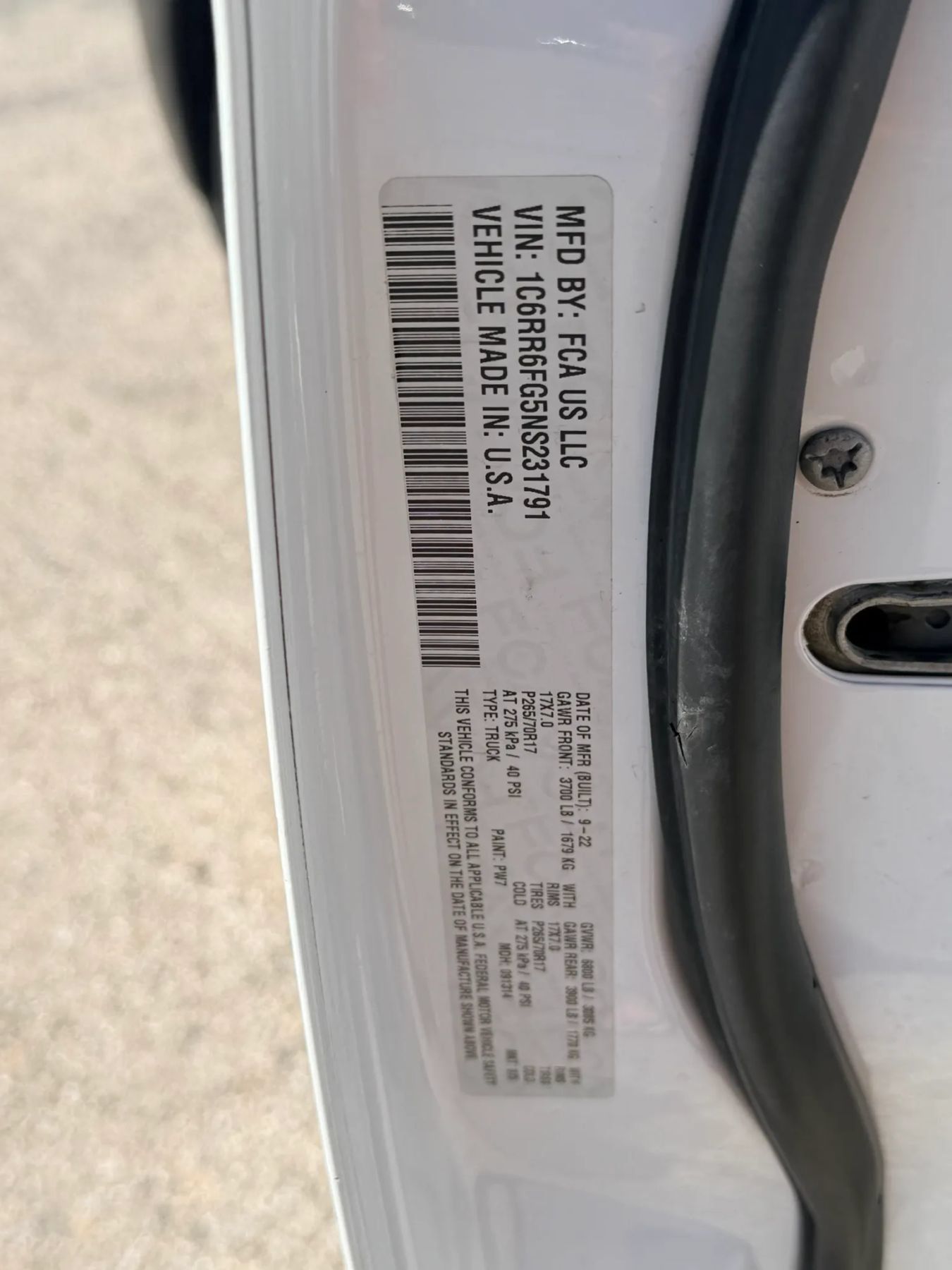 Used 2022 RAM 1500 Tradesman w/ Trailer Tow Group RWD image 7