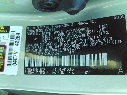 Used 2008 Toyota Sienna XLE Limited image 27