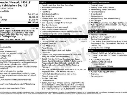 Used 2020 Chevrolet Silverado 1500 LT w/ Trailering Package image 7