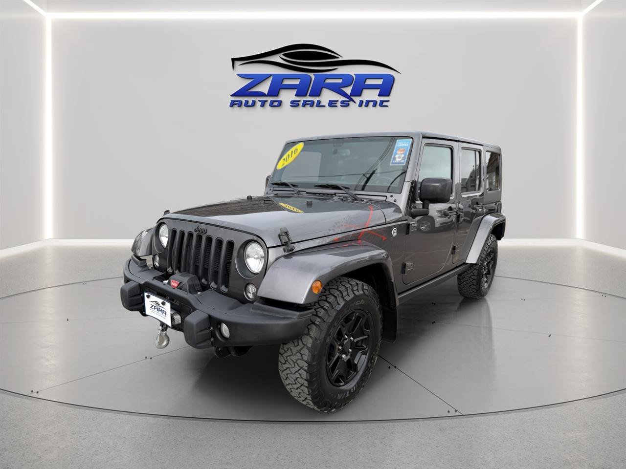 Used 2016 Jeep Wrangler Unlimited Sahara AWD/4WD image 2