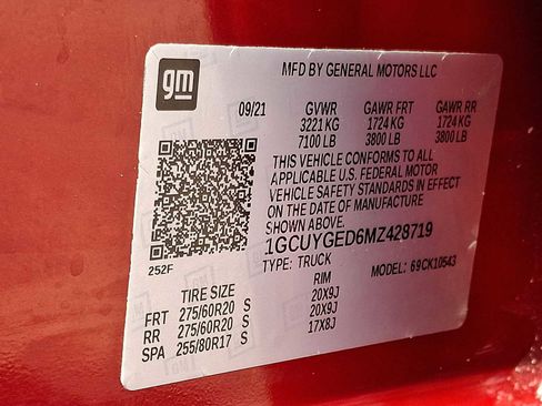 Used 2021 Chevrolet Silverado 1500 LTZ image 40