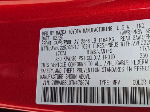 New 2026 MAZDA CX-50 AWD 2.5 S w/ Weather Package image 21