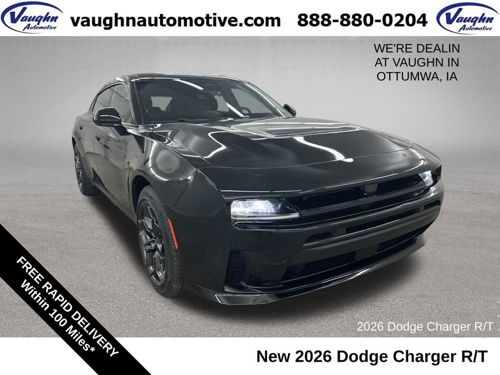 New 2026 Dodge Charger R/T w/ Driver Convenience Group AWD/4WD 360° Tour