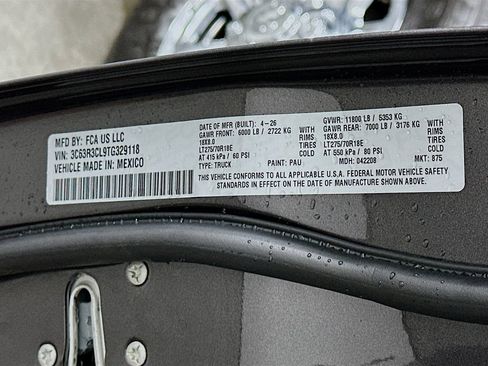 New 2026 RAM 3500 Tradesman AWD/4WD image 18