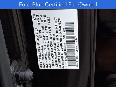 Used 2018 Honda CR-V Touring image 29