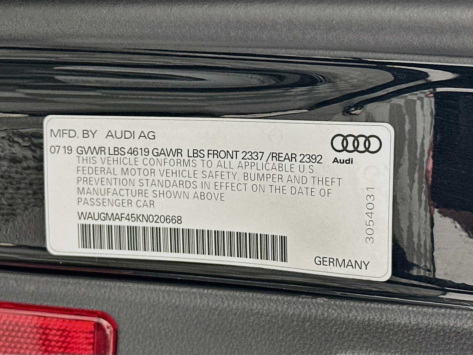 Used 2019 Audi A4 2.0T Premium FWD image 30