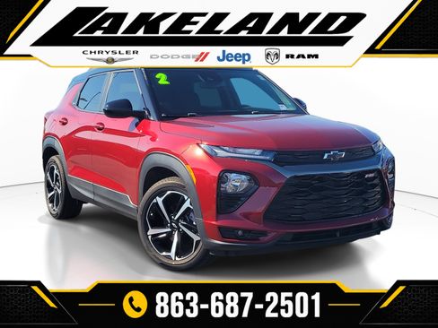 Used 2022 Chevrolet TrailBlazer RS w/ Technology Package FWD image 1