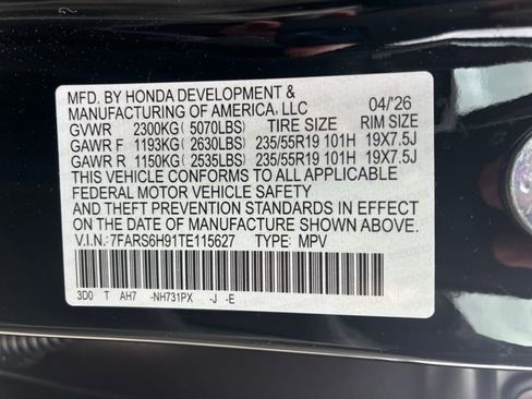 New 2026 Honda CR-V Sport Touring image 21