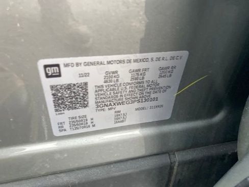 Certified 2023 Chevrolet Equinox RS w/ LPO, Floor Liner Package image 23