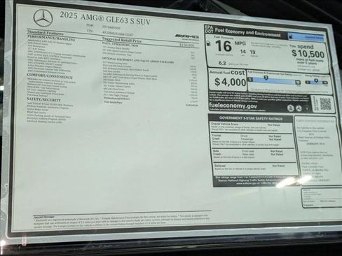 New 2025 Mercedes-Benz GLE 63 AMG S image 21