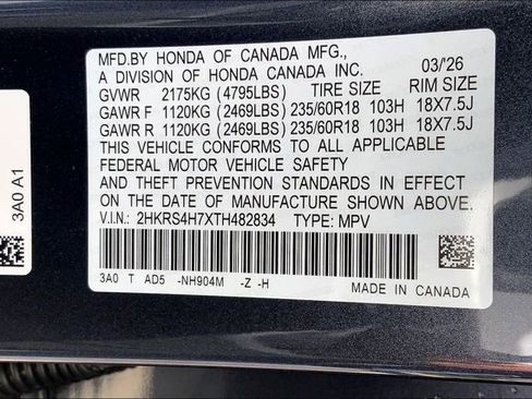 New 2026 Honda CR-V EX-L image 13