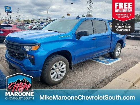 Certified 2024 Chevrolet Silverado 1500 Custom AWD/4WD image 1